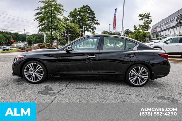 used 2023 INFINITI Q50 car, priced at $35,420