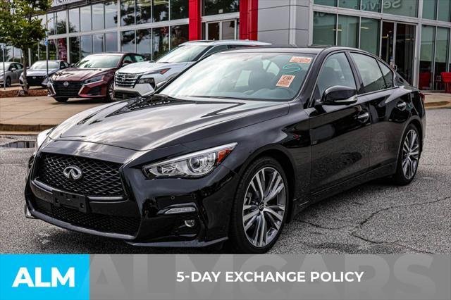 used 2023 INFINITI Q50 car, priced at $35,420