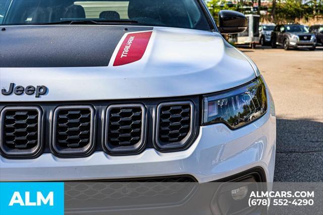 used 2024 Jeep Compass car, priced at $27,420