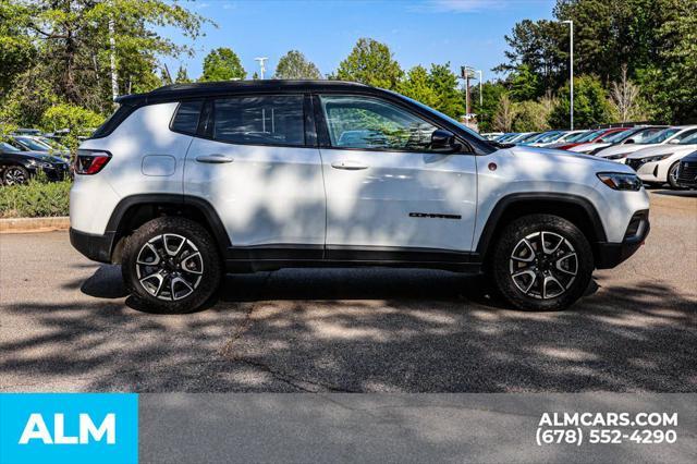 used 2024 Jeep Compass car, priced at $27,420