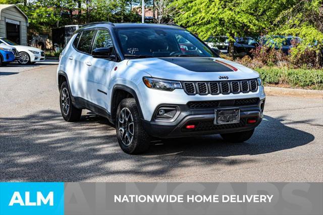used 2024 Jeep Compass car, priced at $27,420