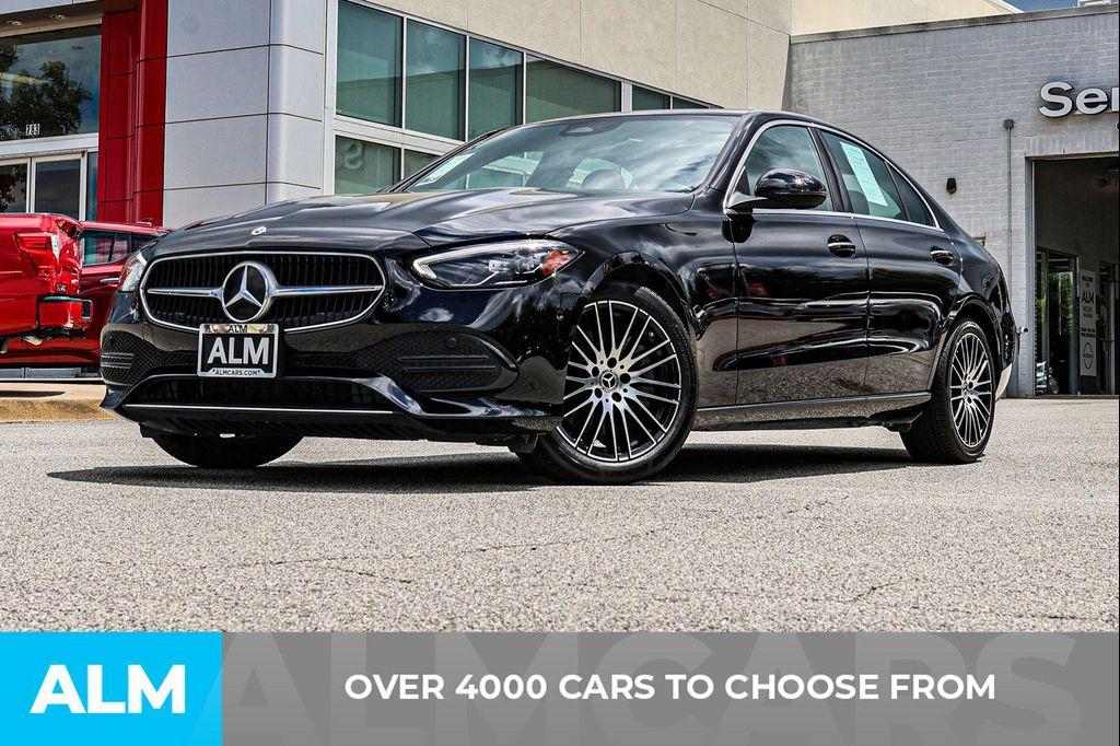 used 2025 Mercedes-Benz C-Class car, priced at $38,420
