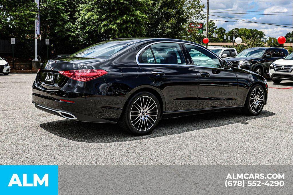 used 2025 Mercedes-Benz C-Class car, priced at $38,420