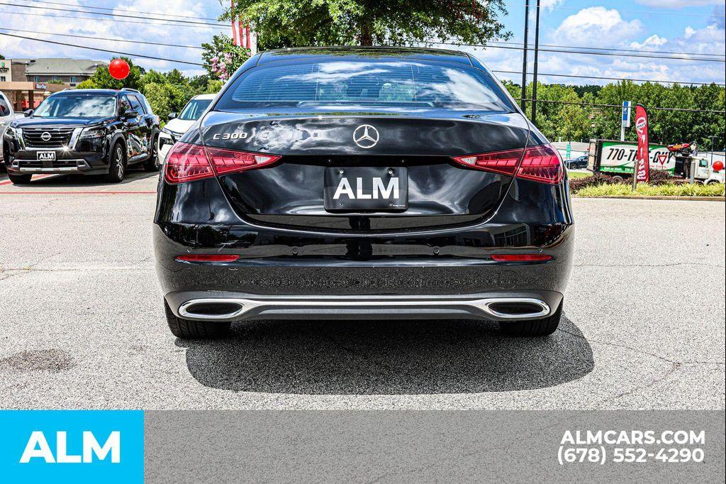 used 2025 Mercedes-Benz C-Class car, priced at $38,420