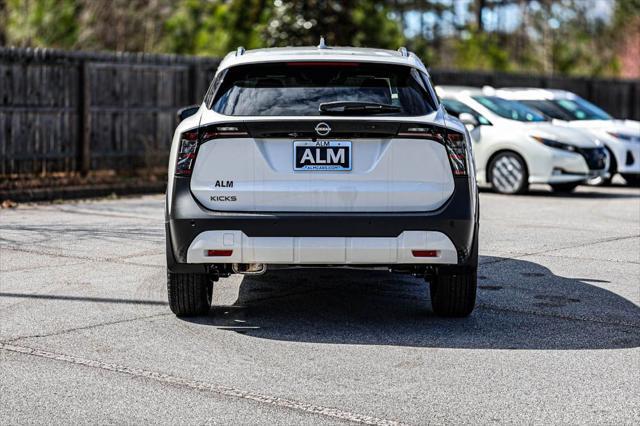new 2025 Nissan Kicks car, priced at $25,904