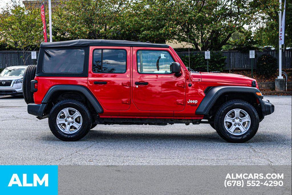 used 2020 Jeep Wrangler Unlimited car, priced at $26,920