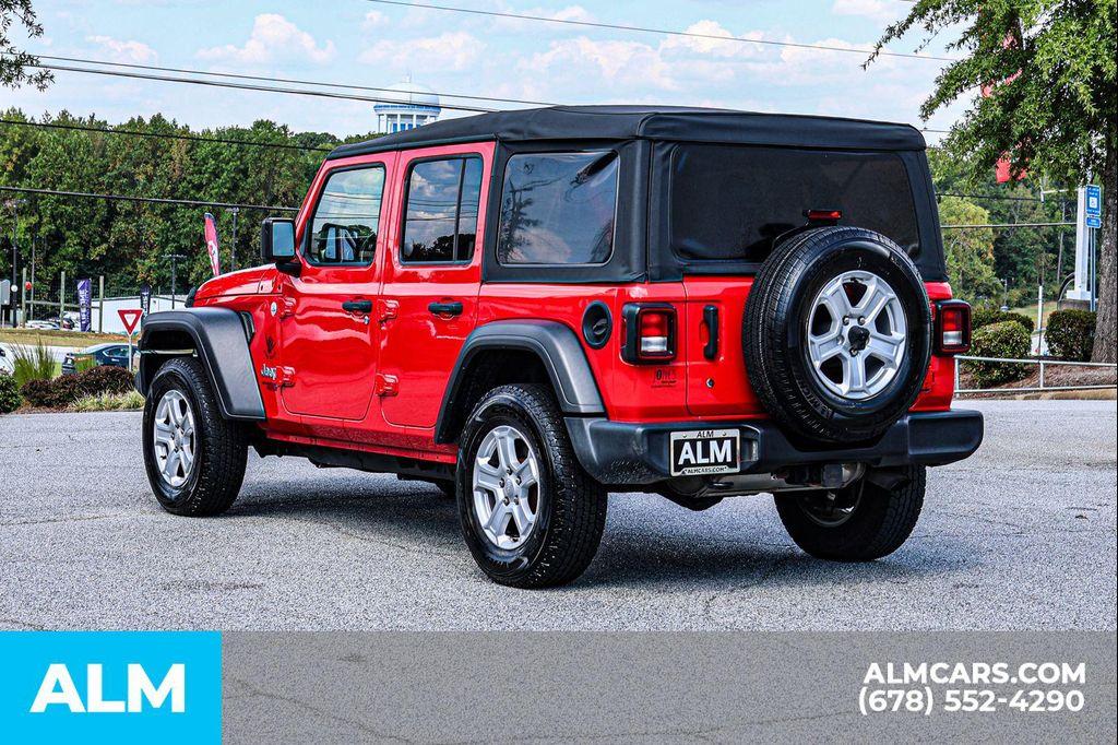 used 2020 Jeep Wrangler Unlimited car, priced at $26,920