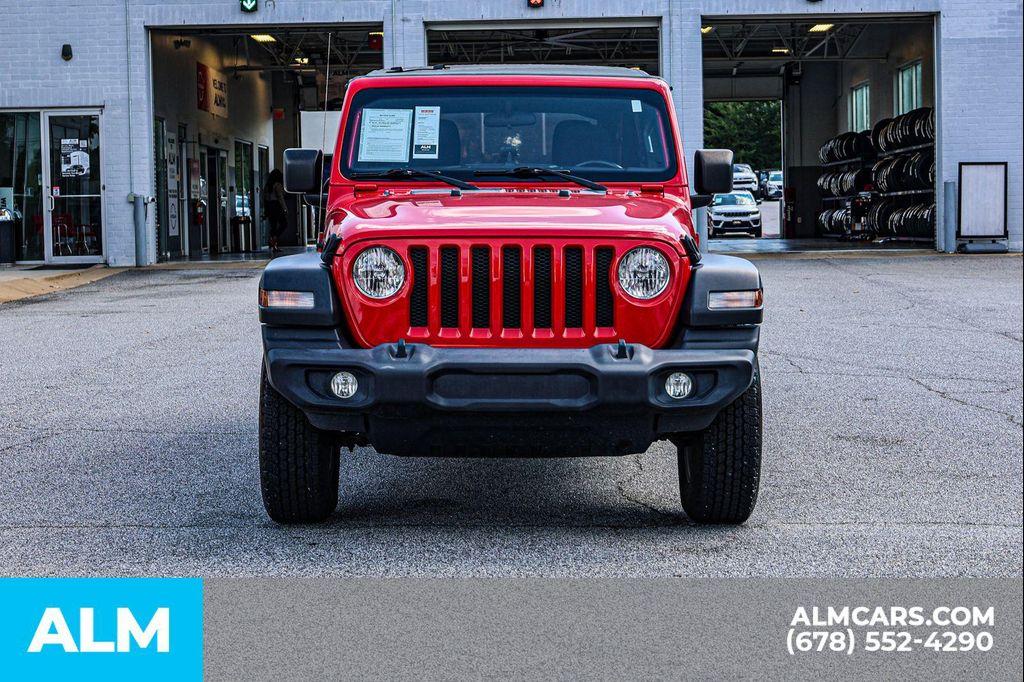 used 2020 Jeep Wrangler Unlimited car, priced at $26,920