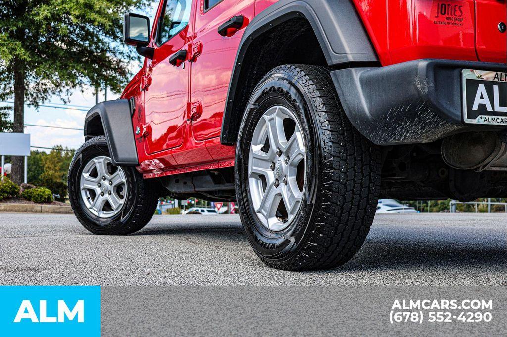 used 2020 Jeep Wrangler Unlimited car, priced at $26,920