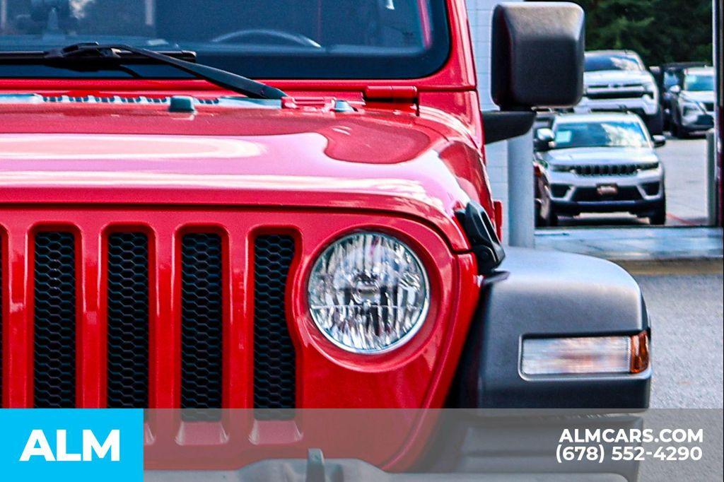 used 2020 Jeep Wrangler Unlimited car, priced at $26,920