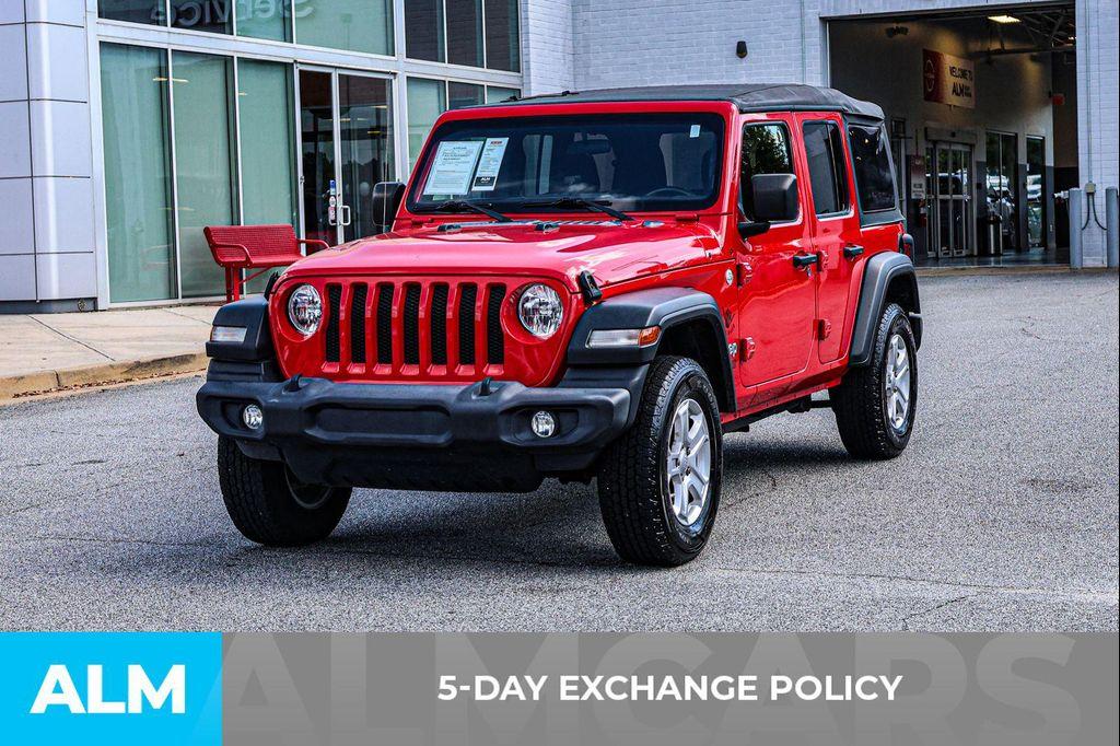 used 2020 Jeep Wrangler Unlimited car, priced at $26,920