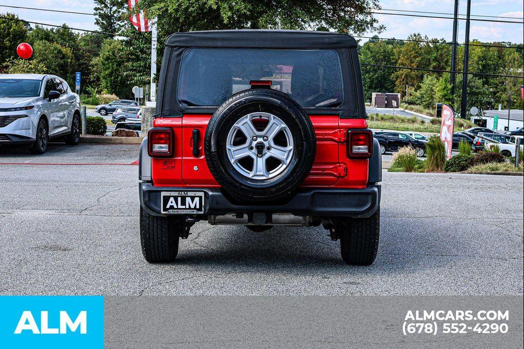 used 2020 Jeep Wrangler Unlimited car, priced at $26,920