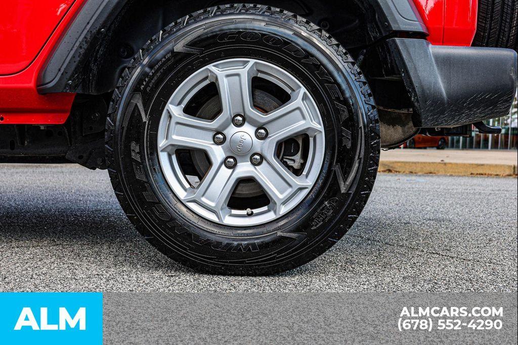 used 2020 Jeep Wrangler Unlimited car, priced at $26,920