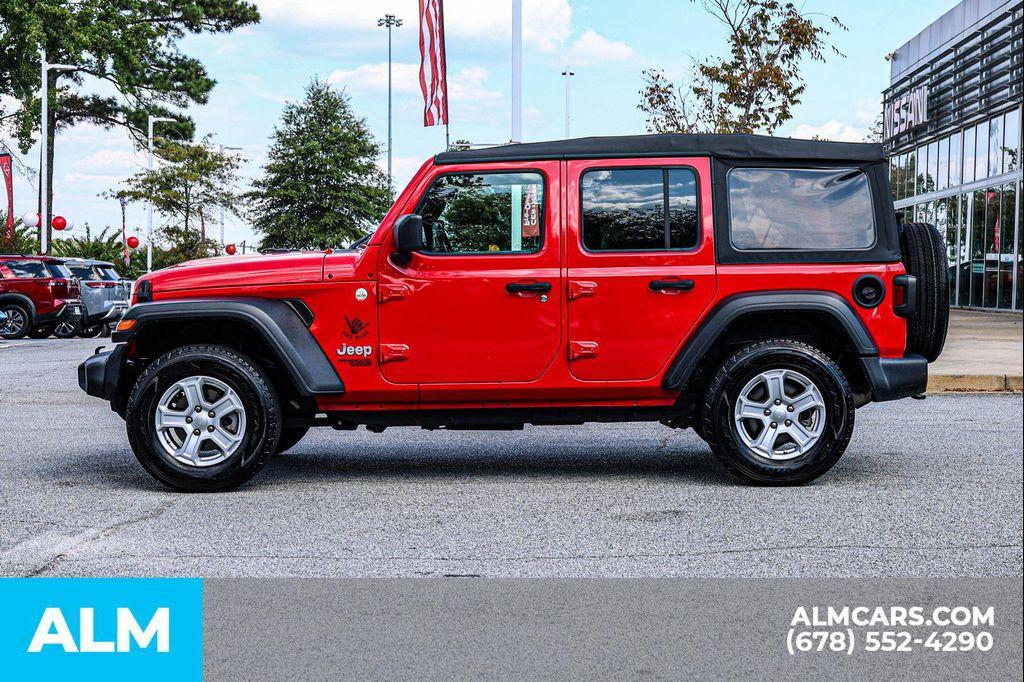 used 2020 Jeep Wrangler Unlimited car, priced at $26,920