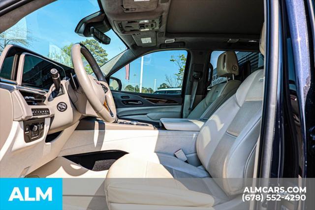 used 2022 Cadillac Escalade car, priced at $79,870
