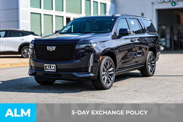 used 2022 Cadillac Escalade car, priced at $79,870