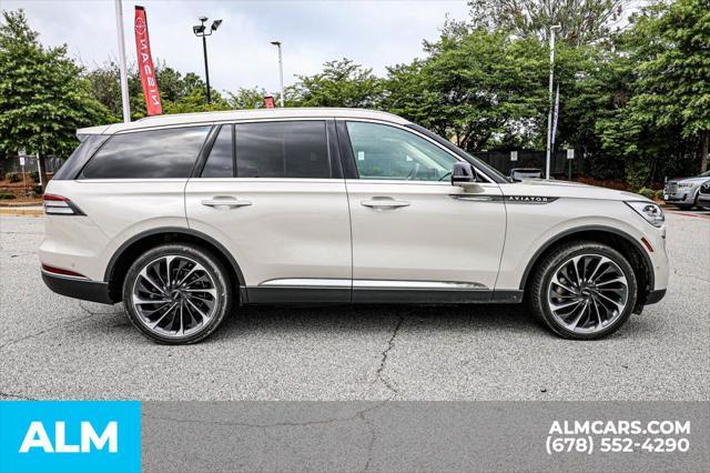 used 2022 Lincoln Aviator car, priced at $40,970