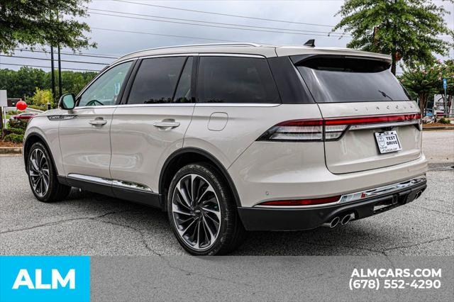 used 2022 Lincoln Aviator car, priced at $40,970