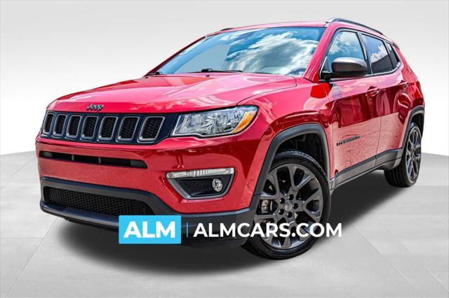 used 2021 Jeep Compass car, priced at $17,220