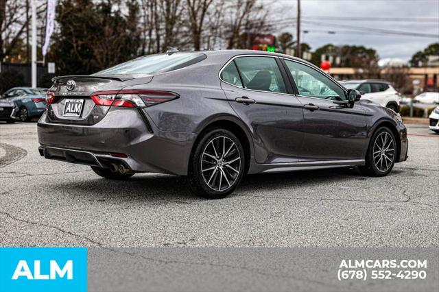 used 2021 Toyota Camry car, priced at $20,420