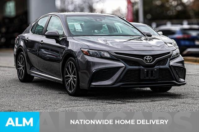 used 2021 Toyota Camry car, priced at $20,420