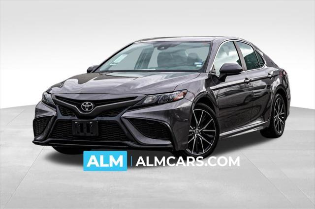 used 2021 Toyota Camry car, priced at $20,420