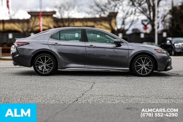 used 2021 Toyota Camry car, priced at $20,420