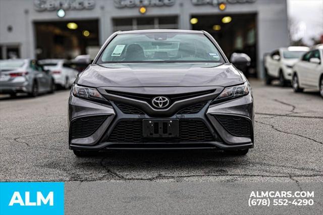 used 2021 Toyota Camry car, priced at $20,420