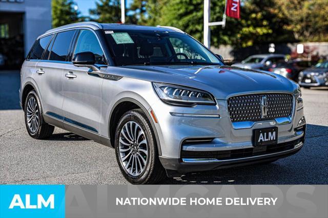 used 2022 Lincoln Aviator car, priced at $43,875