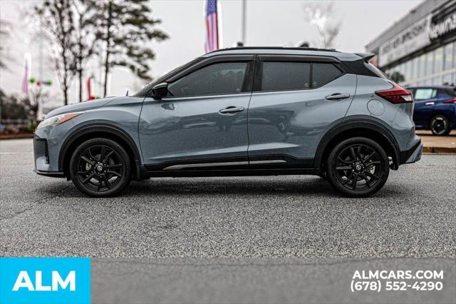 used 2021 Nissan Kicks car, priced at $16,760