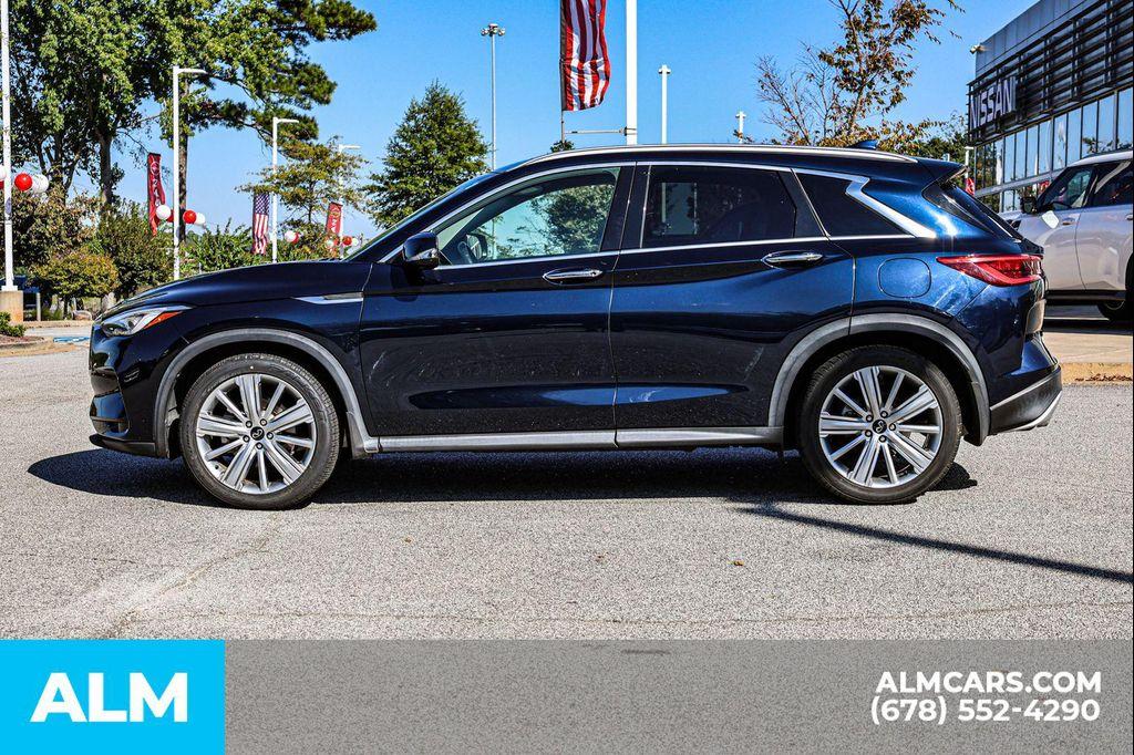 used 2022 INFINITI QX50 car, priced at $27,920