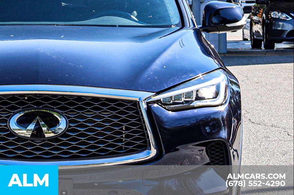 used 2022 INFINITI QX50 car, priced at $27,920