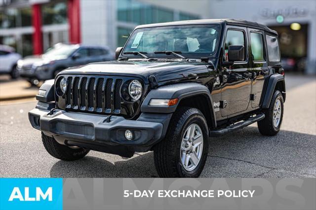 used 2019 Jeep Wrangler Unlimited car, priced at $26,398