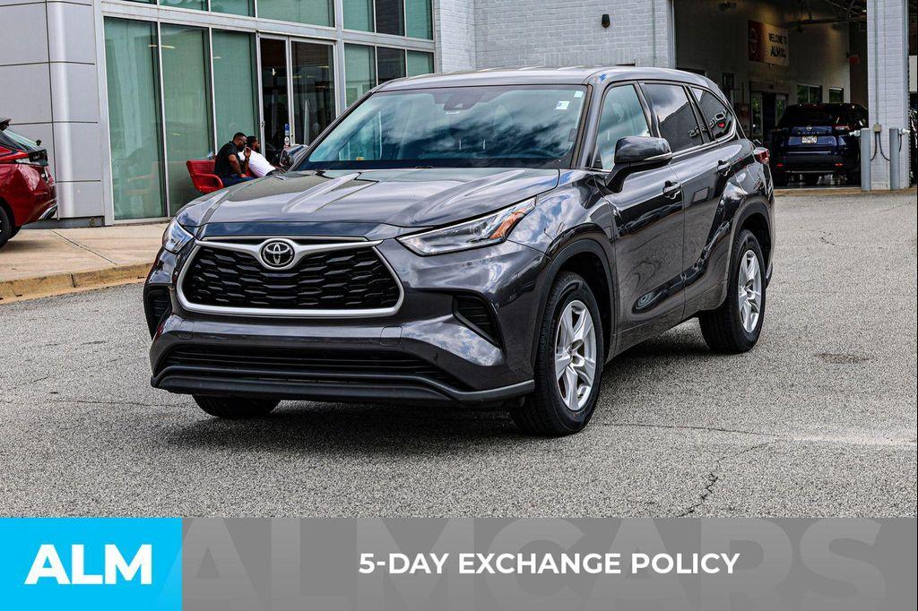 used 2021 Toyota Highlander car, priced at $25,420