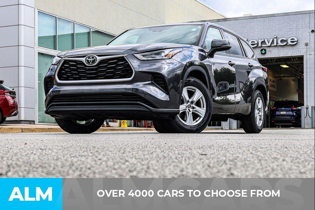 used 2021 Toyota Highlander car, priced at $25,420