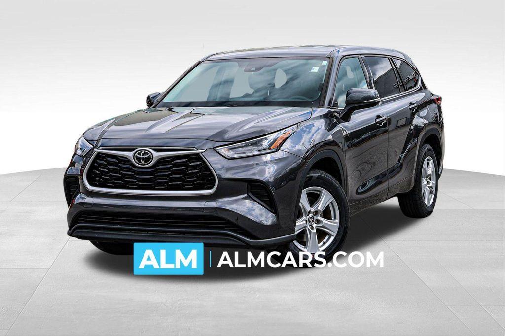 used 2021 Toyota Highlander car, priced at $25,420