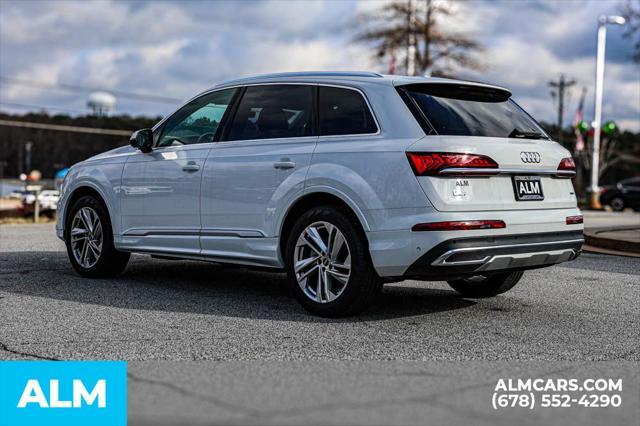 used 2023 Audi Q7 car, priced at $42,323