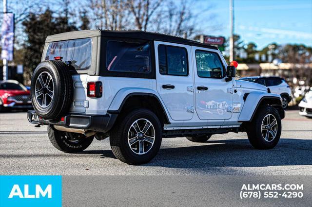 used 2023 Jeep Wrangler car, priced at $35,419