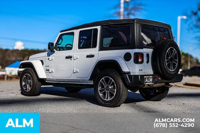 used 2023 Jeep Wrangler car, priced at $35,419