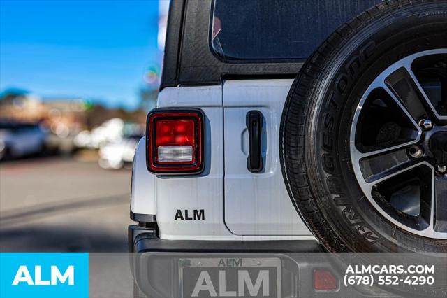 used 2023 Jeep Wrangler car, priced at $35,419