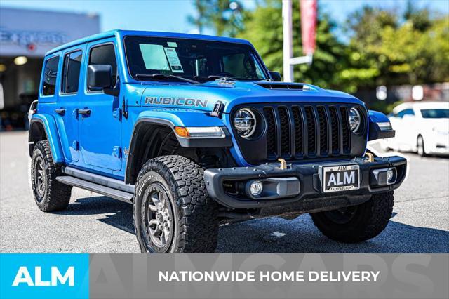 used 2021 Jeep Wrangler Unlimited car, priced at $59,576