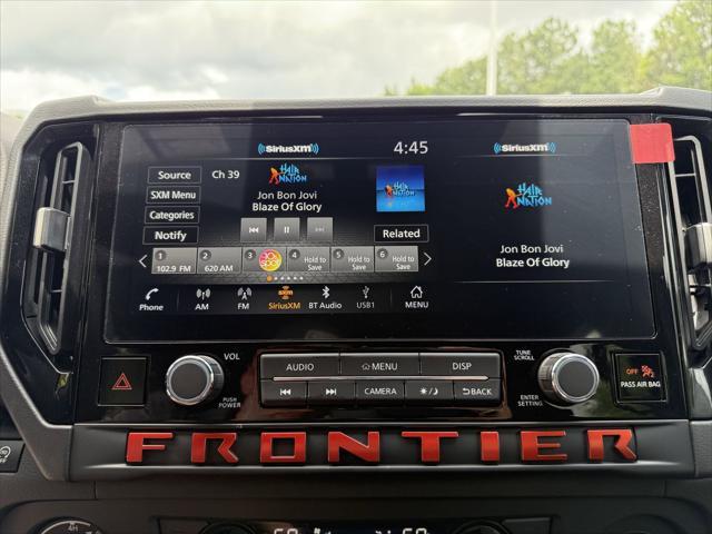 new 2025 Nissan Frontier car, priced at $39,816