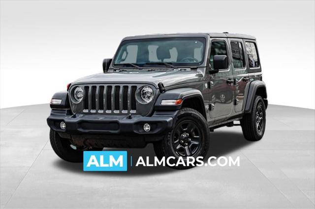 used 2021 Jeep Wrangler Unlimited car, priced at $27,120