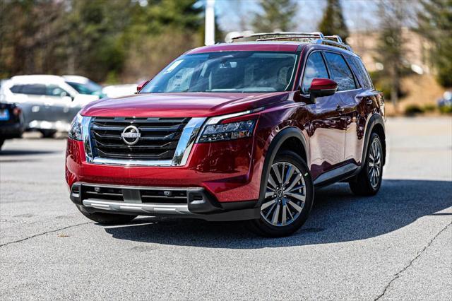 new 2025 Nissan Pathfinder car, priced at $44,558