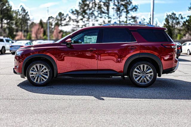 new 2025 Nissan Pathfinder car, priced at $44,058