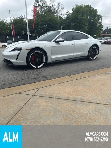 used 2022 Porsche Taycan car, priced at $50,960