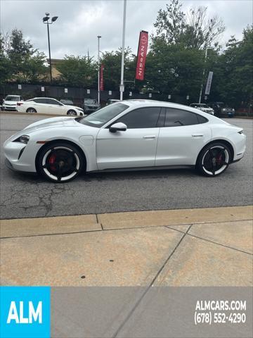 used 2022 Porsche Taycan car, priced at $50,960