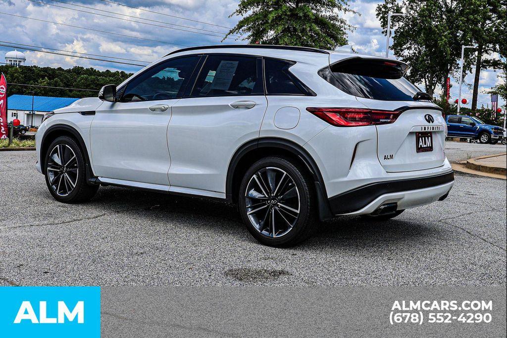 used 2024 INFINITI QX50 car, priced at $32,760