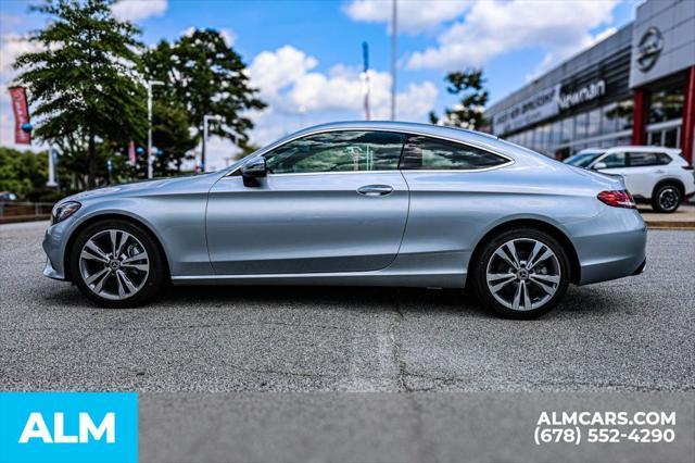 used 2022 Mercedes-Benz C-Class car, priced at $33,999