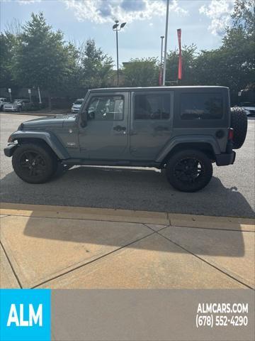 used 2015 Jeep Wrangler Unlimited car, priced at $17,120